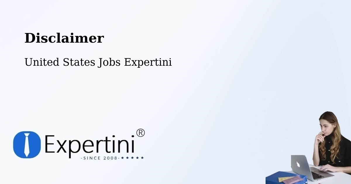 Disclaimer – Idalou - United States Jobs Expertini